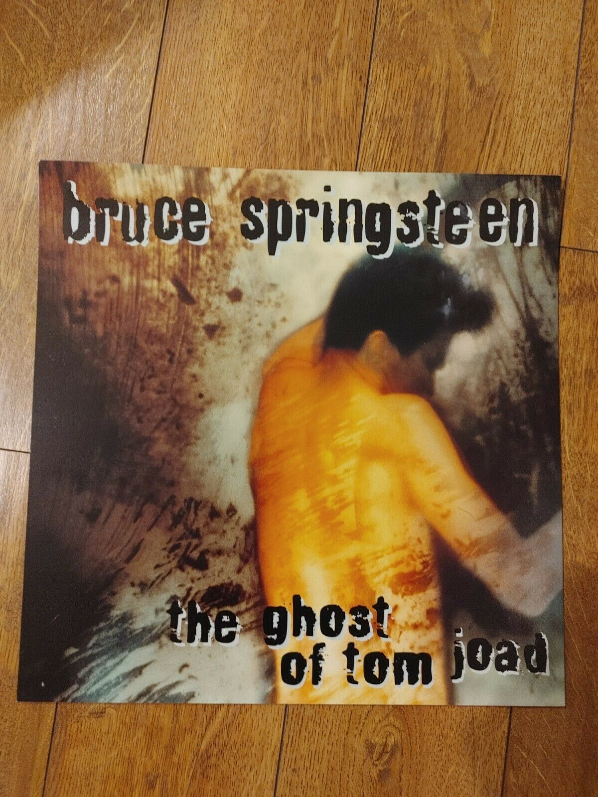Bruce Springsteen Ghost Of Tom Joad 12x12 Album Promo Cardboard Poster Nos